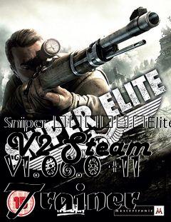 Box art for Sniper
						Elite V2 Steam V1.06.0 +11 Trainer