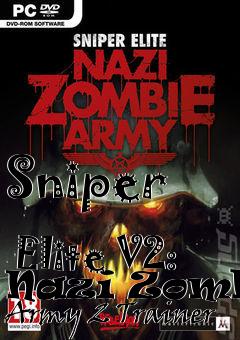 Box art for Sniper
            Elite V2: Nazi Zombie Army 2 Trainer