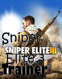 Box art for Sniper
            Elite 3 Trainer