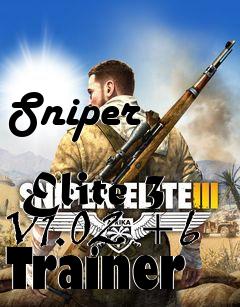 Box art for Sniper
            Elite 3 V1.02 +6 Trainer