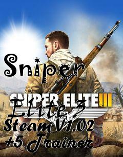 Box art for Sniper
            Elite 3 Steam V1.02 +5 Trainer