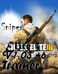 Box art for Sniper
            Elite 3 V1.03 +6 Trainer