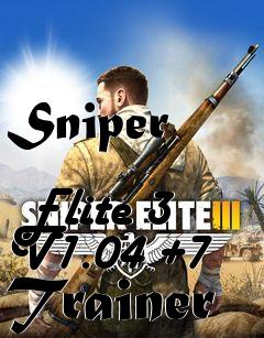 Box art for Sniper
            Elite 3 V1.04 +7 Trainer