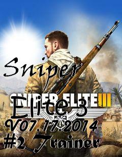 Box art for Sniper
            Elite 3 V07.17.2014 #2 Trainer