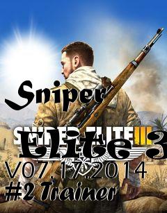 Box art for Sniper
            Elite 3 V07.17.2014 #2 Trainer