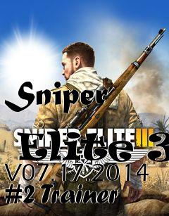 Box art for Sniper
            Elite 3 V07.17.2014 #2 Trainer