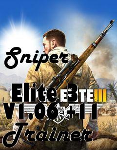 Box art for Sniper
            Elite 3 V1.06 +11 Trainer