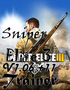 Box art for Sniper
            Elite 3 V1.06 +11 Trainer