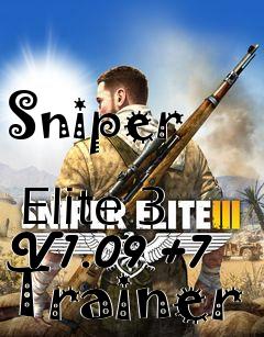 Box art for Sniper
            Elite 3 V1.09 +7 Trainer