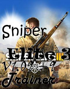 Box art for Sniper
            Elite 3 V1.09 +9 Trainer