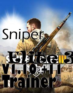 Box art for Sniper
            Elite 3 V1.10 +11 Trainer