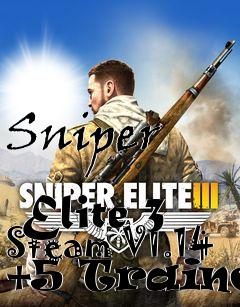 Box art for Sniper
            Elite 3 Steam V1.14 +5 Trainer