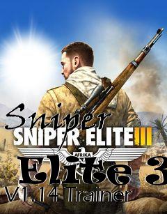 Box art for Sniper
            Elite 3 V1.14 Trainer