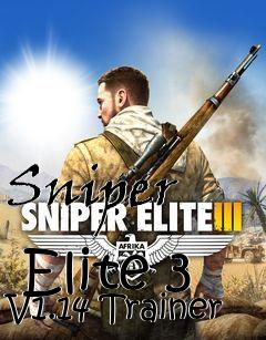 Box art for Sniper
            Elite 3 V1.14 Trainer