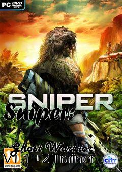Box art for Sniper:
            Ghost Warrior V1.1 +2 Trainer
