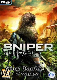 Box art for Sniper:
            Ghost Warrior V1.1 +2 Trainer