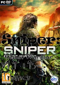 Box art for Sniper:
            Ghost Warrior V1.1 +15 Trainer