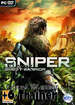 Box art for Sniper:
            Ghost Warrior +6 Trainer
