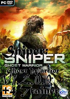 Box art for Sniper:
            Ghost Warrior V1.2.0.0 +4 Trainer