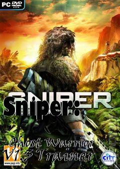 Box art for Sniper:
            Ghost Warrior V1.3 Trainer