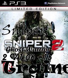 Box art for Sniper:
            Ghost Warrior 2 V1.06 +15 Trainer
