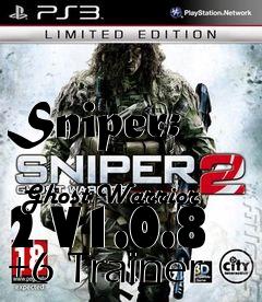 Box art for Sniper:
            Ghost Warrior 2 V1.0.8 +6 Trainer