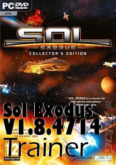 Box art for Sol
Exodus V1.8.4714 Trainer