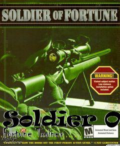 Box art for Soldier
Of Fortune Trainer
