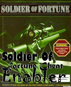 Box art for Soldier
Of Fortune Cheat Enabler