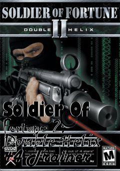 Box art for Soldier
Of Fortune 2: Double Helix +4 Trainer