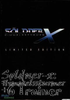 Box art for Soldner-x:
Himmelssturmer +6 Trainer