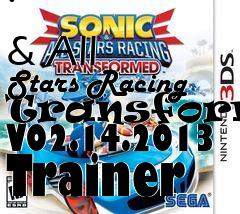 Box art for Sonic
            & All Stars Racing Transformed V02.14.2013 Trainer