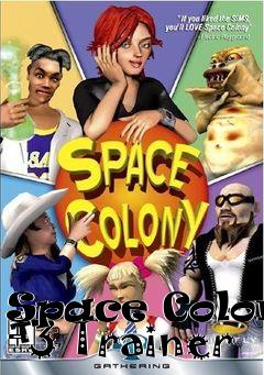 Box art for Space
Colony +3 Trainer