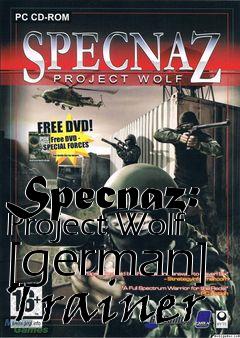 Box art for Specnaz:
Project Wolf [german] Trainer