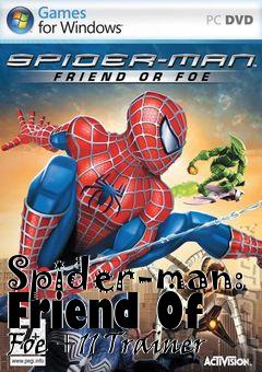 Box art for Spider-man:
Friend Of Foe +11 Trainer