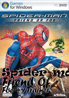 Box art for Spider-man:
Friend Of Foe +9 Trainer