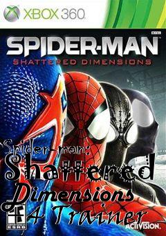 Box art for Spider-man:
Shattered Dimensions +4 Trainer