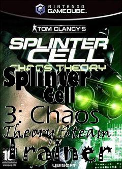 Box art for Splinter
      Cell 3: Chaos Theory Steam Trainer