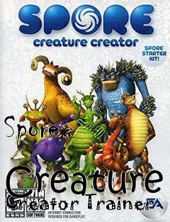 Box art for Spore
            Creature Creator Trainer