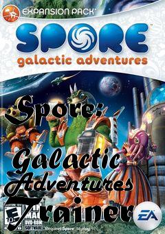 Box art for Spore:
            Galactic Adventures Trainer