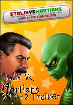 Box art for Stalin
Vs. Martians V1.1 +2 Trainer