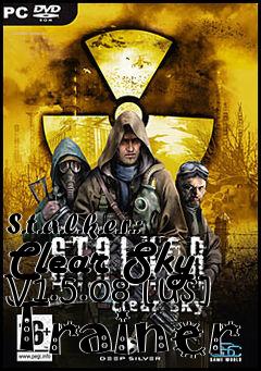 Box art for S.t.a.l.k.e.r.:
Clear Sky V1.5.08 [us] Trainer