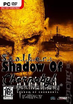 Box art for S.t.a.l.k.e.r.:
Shadow Of Chernobyl *proper Working* +4 Trainer