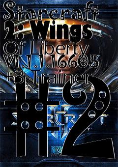 Box art for Starcraft
2: Wings Of Liberty V1.1.1.16605 +3 Trainer #2