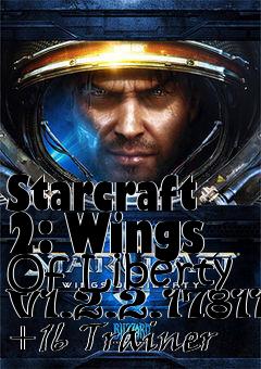 Box art for Starcraft
2: Wings Of Liberty V1.2.2.17811 +16 Trainer