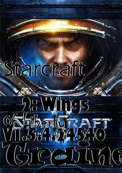 Box art for Starcraft
            2: Wings Of Liberty V1.5.4.24540 Trainer