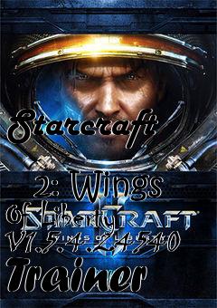 Box art for Starcraft
            2: Wings Of Liberty V1.5.4.24540 Trainer