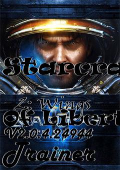 Box art for Starcraft
            2: Wings Of Liberty V2.0.4.24944 Trainer