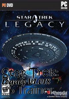 Box art for Star
Trek: Legacy V1.018 +5 Trainer