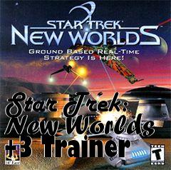 Box art for Star
Trek: New Worlds +3 Trainer